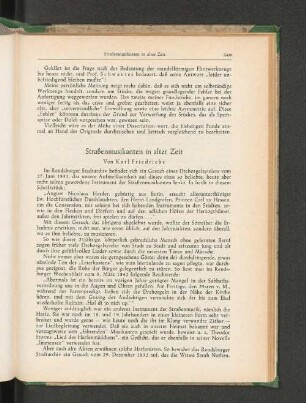Straßenmusikanten in alter Zeit