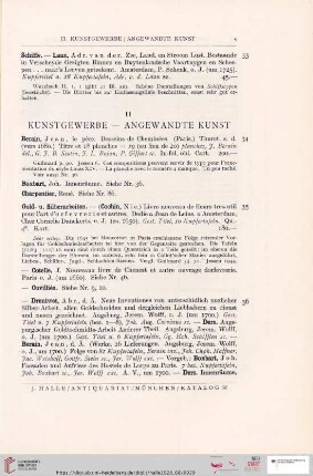 II. Kunstgewerbe - Angewandte Kunst (Nr. 34 - 65)