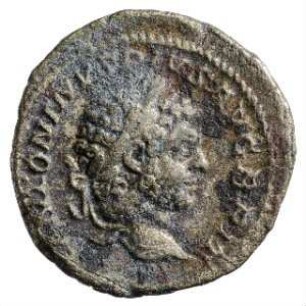 Münze, Denar, 210 - 213 n. Chr.