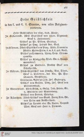 Hohe Geistlichkeit