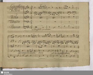 Cavatina: Speranza incantatrice