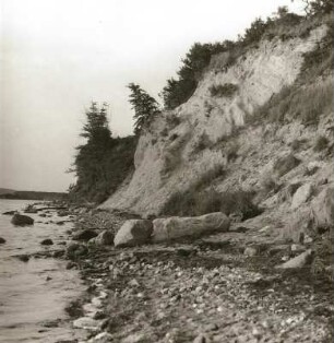 Rügen. Mönchgut. Kliffküste (Eisrandlage) am Reddevitzer Höft