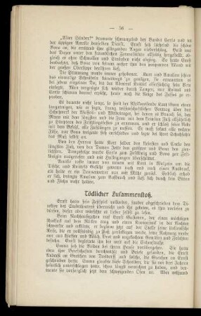 Tödlicher Zusammenstoß