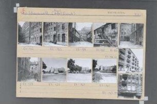 Straßenansichten. Berlin, Mitte, Auguststraße/Linienstraße