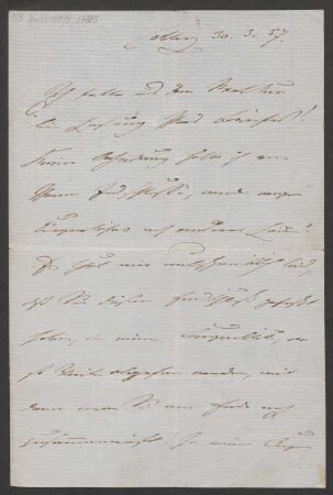 Brief an Ludwig  : 30.03.1857