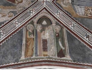 Ausmalung der Cappella della Madonna, Darbringung im Tempel