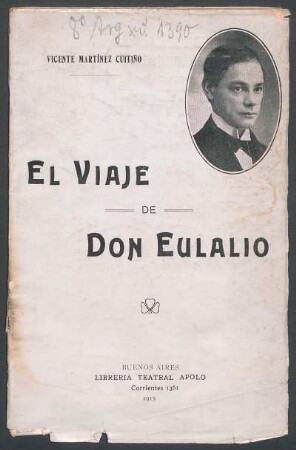 [Fotografía de] Vicente Martínez Cuitiño