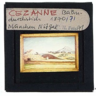 Cézanne, Bahndurchstich