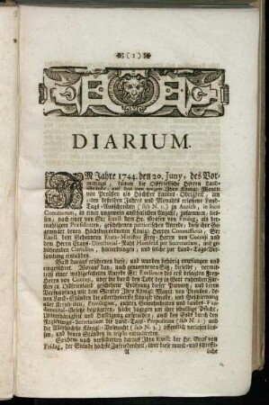 Diarium.