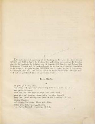 Die türkischen Elemente in den südost- und osteuropäischen Sprachen : (griechisch, albanisch, rumunisch, bulgarisch, serbisch, kleinrussisch, grossrussisch, polnisch), 3. Nachtrag 1