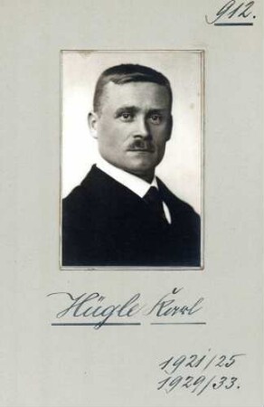 Hügle, Karl, DDP