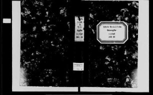 Hainstadt, katholische und israelitische Gemeinde: Standesbuch 1846-1854