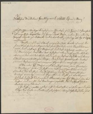 Brief an B. Schott's Söhne : 03.10.1839