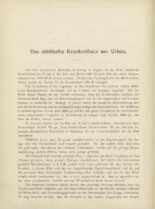 Das städtische Krankenhaus am Urban