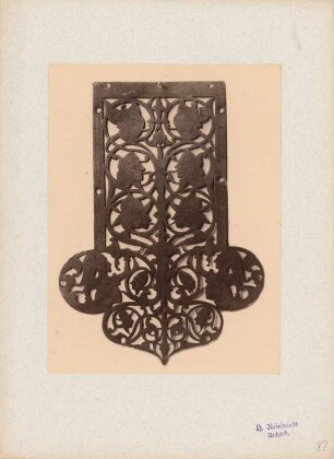 Zisterzienserkloster Bronnbach, Wertheim: Messingschlossschild