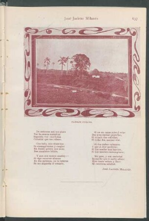 Paisaje cubano. [Fotografía]