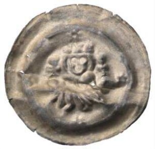 Fundmünze, Brakteat, 1153 - 1278