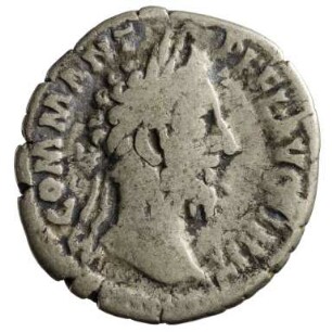 Münze, Denar, 186 - 187 n. Chr.