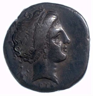 Münze, Didrachme, ca. 325 - 241 v. Chr.