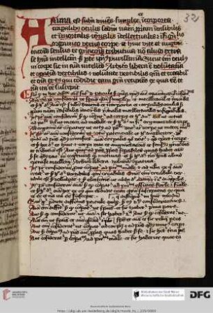 Diffinitiones animae cum commentario