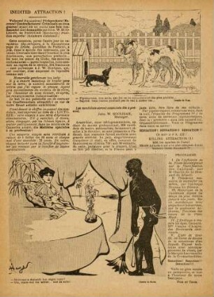 Maitresse a demandé bon négre venir?; Figurez-vous, mes amis, que j'ai eu un accouchement des plus pénibles