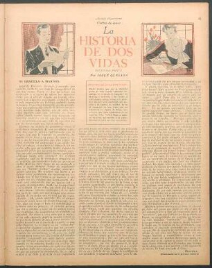 La historia de dos vidas : Cartas de amor