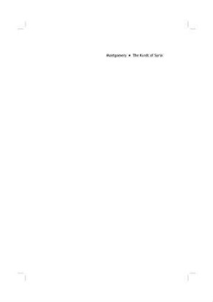 The Kurds of Syria : an existence denied ; executive summary