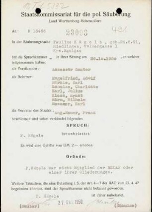 Hägele, Pauline