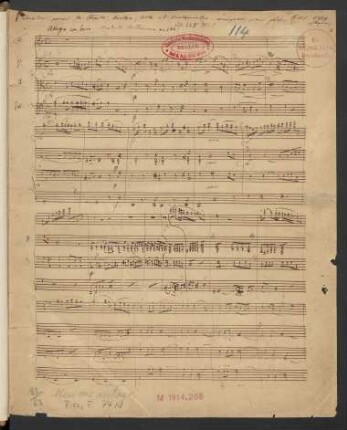 Quartette; fl, vl, vla, vlc ; C-Dur; HilR op. 145,1