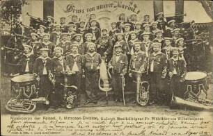 Musikcorps der Kaiserl. II. Matrosen-Division [...]