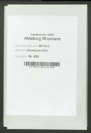 Prüfung der ev. Kandidaten der Theologie, Kandidat August Feldhoff
