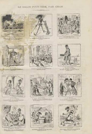 Le Salon pour rire, par Cham