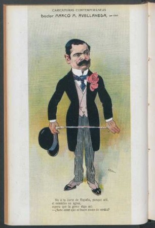 Doctor Marco M. Avellaneda : Caricaturas contemporáneas