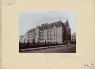 Eisenbahndirektion, Münster: Ansicht Rückfront
