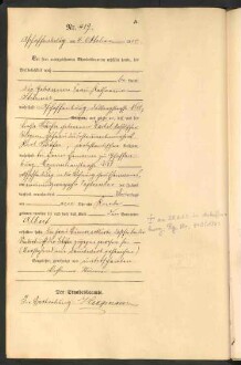 Standesamtsbuch der Stadt Aschaffenburg: Geburten 365/1900 - 184/1901