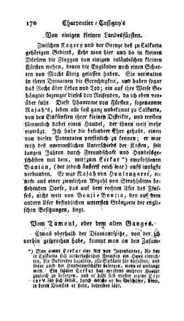 Von einigen kleinen Landesfürsten