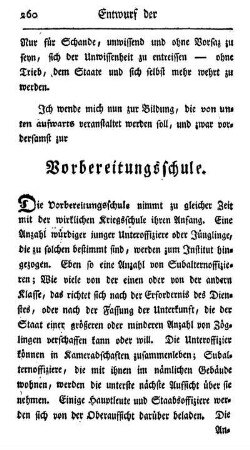 Vorbereitungsschule