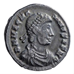 Münze, Siliqua, 25. August 383 - 28. August 388 n. Chr.
