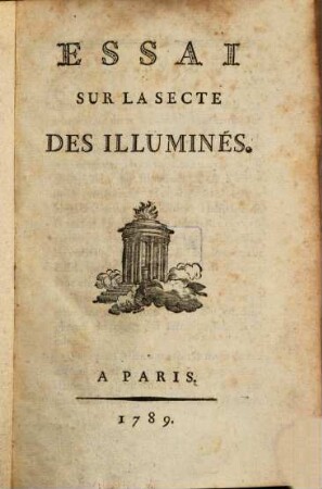 Essai sur la secte des Illuminés