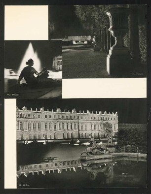 Schloss, Versailles: Verschiedene Ansichten