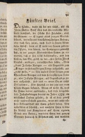 91-112, Fünfter Brief
