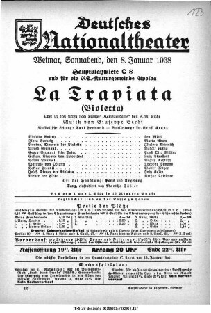 La Traviata (Violetta)