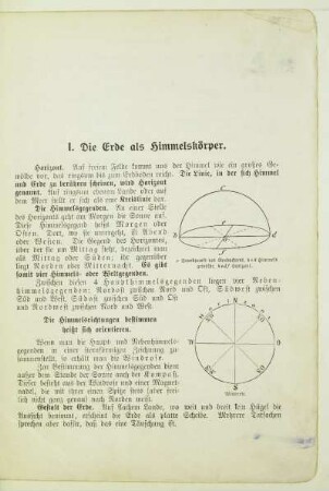 I. Die Erde als Himmelskörper