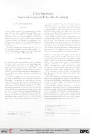 1. Prähistorische Zeit