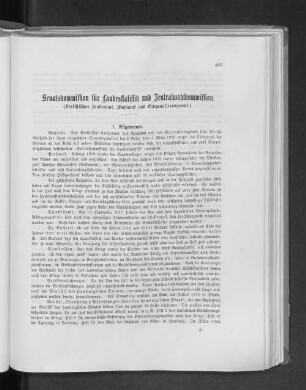 Senatskommission für Landestatistik und Zentralwahlkommission. (Statistisches Landesamt, Wohlamt und Einquartierungsamt.)
