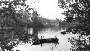 Oppach. Blick zur Damm-Mühle