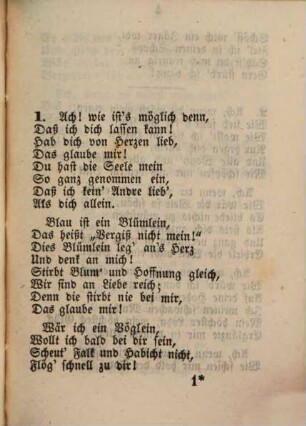 Universal-Taschen-Liederbuch : eine Sammlung der beliebtesten und schönsten Vaterlands-, Kriegs-, Soldaten-, Jäger-, Volks-, Liebes-, Wander-, Gesellschafts-, und Trinkliede, komischen Lieder, Couplets, Parodien u., 2. Singe, wenn Gesang gegeben! : eine Sammlung der neusten und beliebtesten Volks- und Liebeslieder