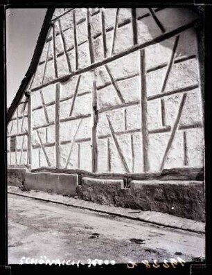 Bauernhaus, Fachwerk, Foto: Schuster 1935