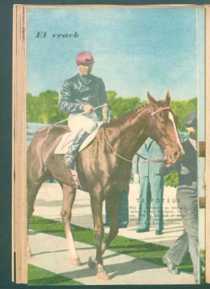 El crack: Tripoteur [...], jockey Ramón Rodríguez [...] - [Fotografía]