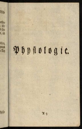 5-33, Physiologie.